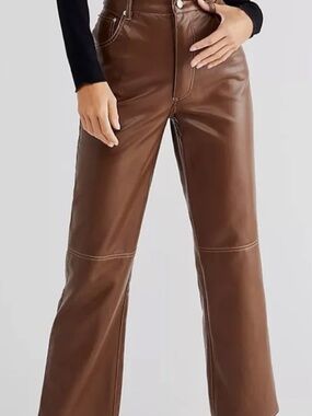 Free People Brown Pants in size 10 NEW WITH TAGS
